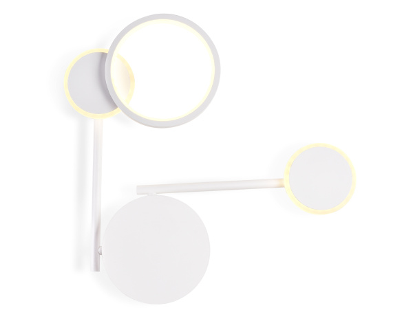 Ambrella Настенный поворотный светодиодный светильник FL5197 SWH белый песок LED 3000K 13W 445*400*60