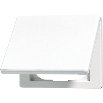 JUNG SL 500 Белая Крышка откидная для розеток SL590KLWW