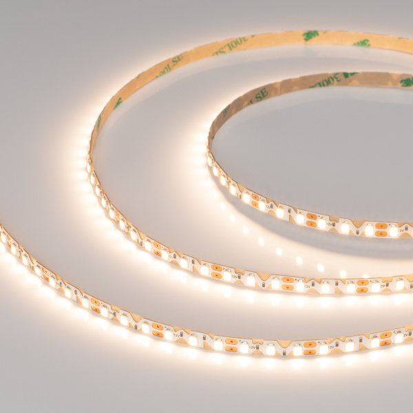 Купить Arlight Лента RZ-A120-6mm 12V Warm3000 (12 W/m, IP20, 2835, 5m) ( 12 Вт/м, IP20) 036449