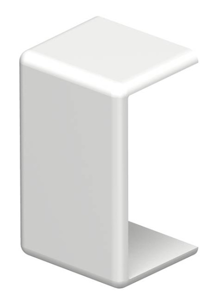 OBO Bettermann Накладка на стык кабель-каналов WDK 10x20 мм, ПВХ, белый 6154026
