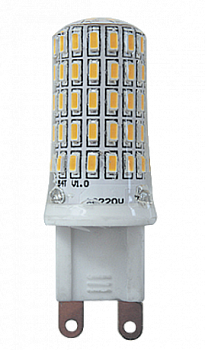 Jazzway Лампа PLED-G9 7w 4000K 400Lm 175-240V (пластик d16*50мм) .1039095B