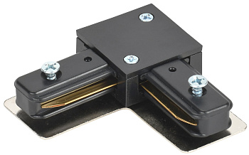 IEK LIGHTING Соединитель L-образный внутренний для однофазного шинопровода черный