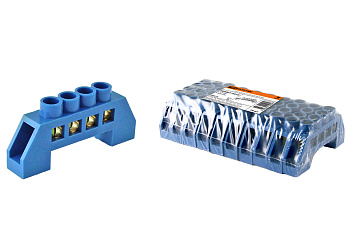 TDM Шина "N" нулевая в изоляторе 6х9мм 4 группы SQ0801-0016