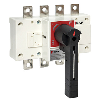 EKF Рубильник-выключатель 160A 4P c рукояткой управления для прямой установки PowerSwitch