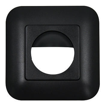 BEG Накладка для датчиков Indoor 180 с с фильтром отсечки, 87x87мм, / чёрный 92634
