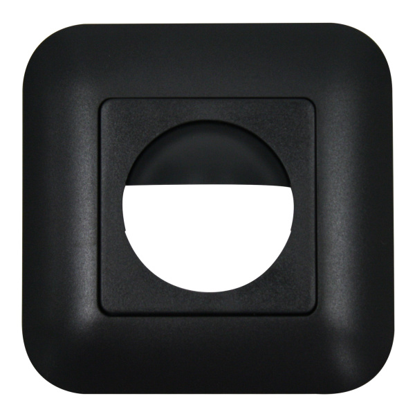 BEG Накладка для датчиков Indoor 180 с с фильтром отсечки, 87x87мм, / чёрный 92634