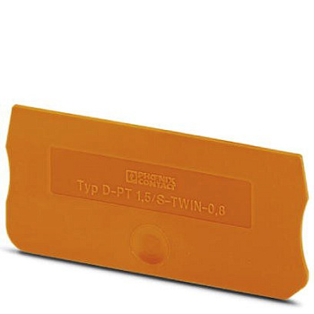 Phoenix Contact D-PT 1,5/S-TWIN-0,8 OG Концевая крышка 1029571