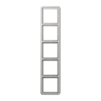 JUNG CD 500 Светло-серая Рамка 5-ая CD585LG