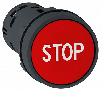 SE XB7 Кнопка 22мм красная 1НЗ с маркировкой STOP XB7NA4234 SE XB7 Кнопка 22мм красная 1НЗ с маркировкой STOP XB7NA4234