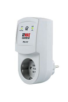 Новатек Реле напряжения РН-117 (вилка-розетка)