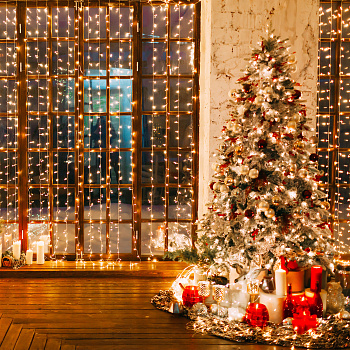 Eurosvet Гирлянда Занавес 200-002 белый 2*3м IP20 a044086