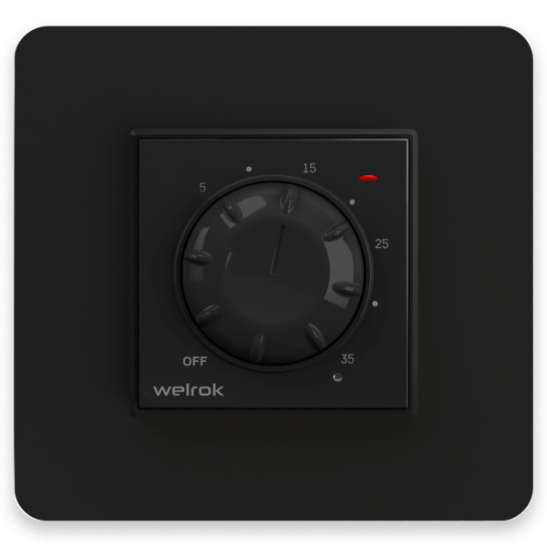 Welrok rol bk Терморегулятор механический доступный 16 А, 3000 ВА, 0…35  °С
