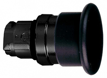 SE Головка кнопки 22мм черная ZB4BC27
