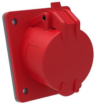 IEK Розетка встраиваемая ССИ-415 16А-6ч/200/346-240/415В 3Р+PЕ+N IP44 MAGNUM