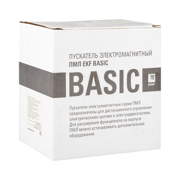 Купить EKF Basic Пускатель электромагнитный серии ПМЛ-5160ДМ 95А 400В  Basic