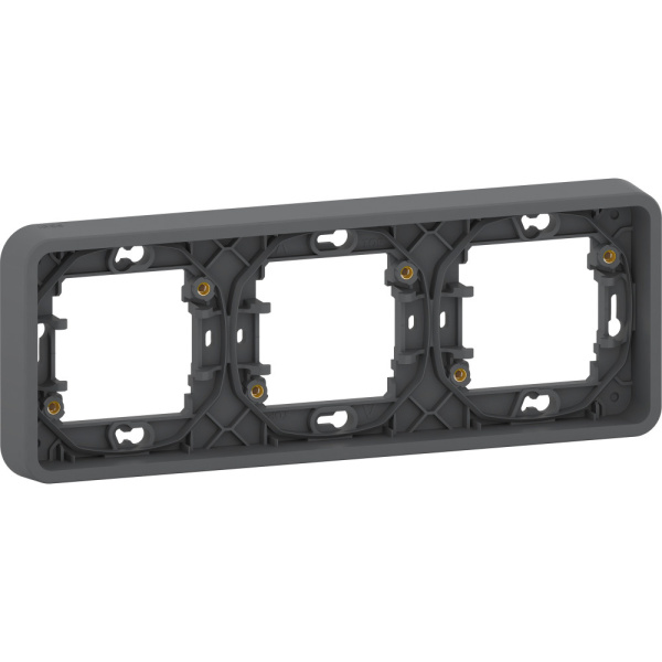 SE Mureva Styl Антрацит Рамка 3-ая, горизонтальная, IP55 MUR34109