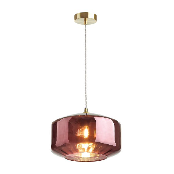 Купить Odeon Light 4746/1 ODL21 дымчатый/черный Подвес E27 60W BINGA