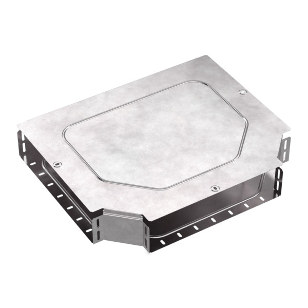 Промрукав Т-образный ответвитель с крышкой Стандарт 400х100 PR16.0633