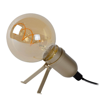 Lucide PUKKI Матовый  Золотой Настольная лампа 46511/05/02