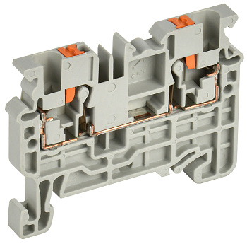IEK Колодка клеммная CP 2,5мм2 серая