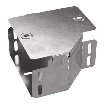 Промрукав Переходник левый с крышкой Стандарт 150х100х80 PR16.0487