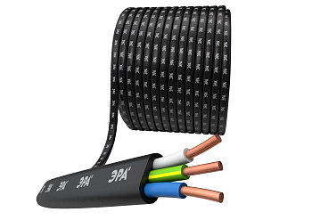 ЭРА Кабель ЭРА ВВГ-Пнг(А) 3х1,5 мм² 5м