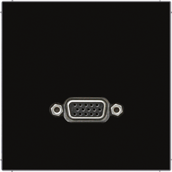 JUNG VGA (D-SUB), чёрный MALS1102SW
