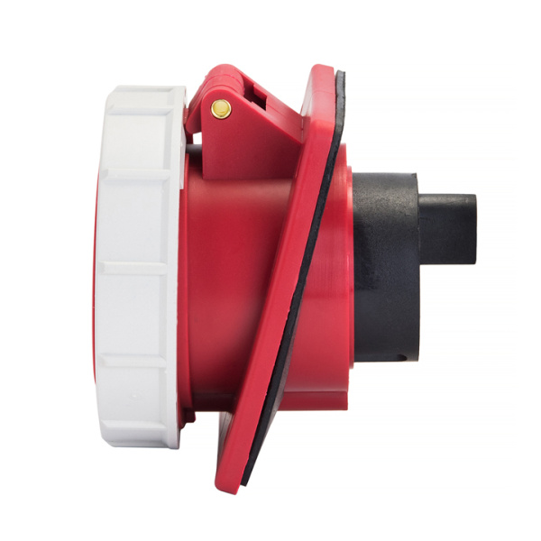 Купить EKF PROxima Розетка стационарная внутренняя угловая 4142 3Р+РЕ 16А 380В IP67