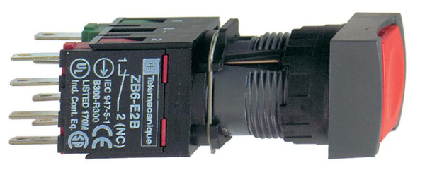 Купить SE Кнопка 16мм, с возвратом, красная (XB6CA45B)