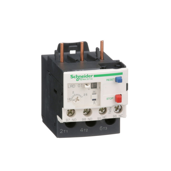 SE Contactors D Telemecanique Тепловое реле 1,6-2,5А LRD07