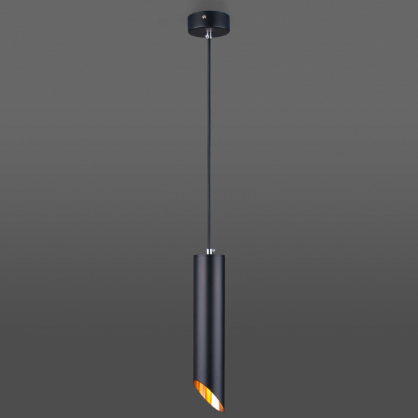 Купить Eurosvet 7011 MR16 Светильник подвесной BK/GD черный/золото a055551