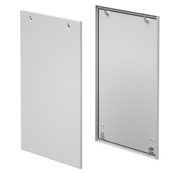 DKC Панель боковая для напольных 19" IT-корпусов ДКС серии CQE, 2 шт, 2200х800, RAL7035