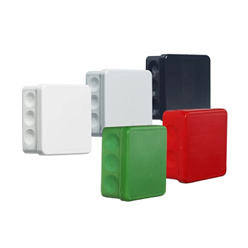 ABB Коробка разветвительная 86х86мм,IP55,зеленая 2TKA00001564