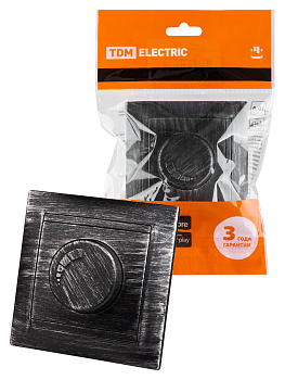 TDM Светорегулятор RL 300 Вт старинное серебро "Лама" SQ1815-0628