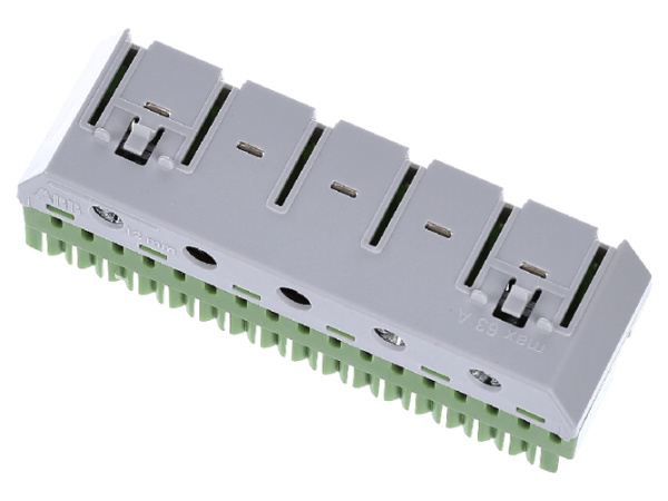 Купить ABB Клеммник самозажимной PE 17x4+5x25мм ZK175G 1SPE007715F9716