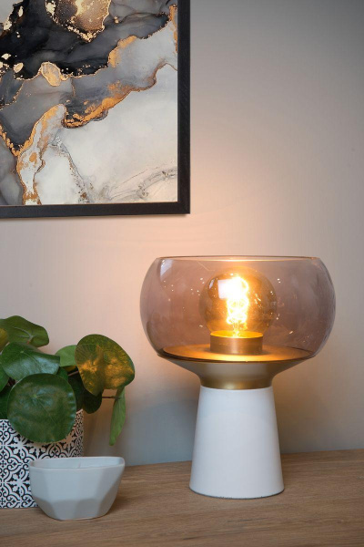 Купить Lucide FARRIS Белый Настольная лампа 05540/01/31