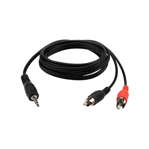 Шнур 3.5мм стерео штекер - 2 RCA 1.5М Rexant 17-4202