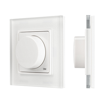 Arlight Панель SMART-P10-DIM-G-SUF (3V, Rotary, 2.4G) (IP20 Пластик, 5 лет) 032945