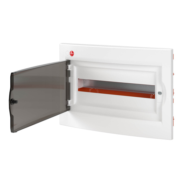 Купить DKC Щиток встраиваемый с дверцей 18 мод.,IP41, белый, с клеммным блоком 63А