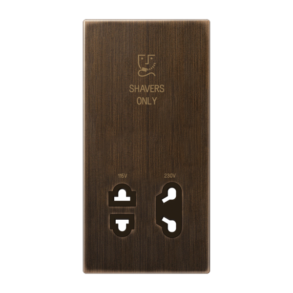 JUNG Накладка бритвенной розетки антик SOME7522ATPL