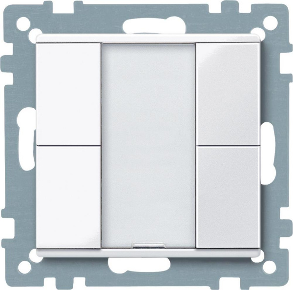 Купить SE Merten KNX\EIB SM Актив Бел Сенсор 2-кнопочный Plus MTN617225