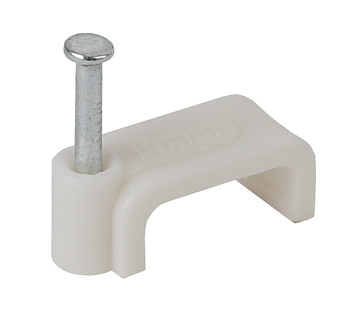 ЭРА SP-4 Скоба 4мм плоская пластиковая (50шт)