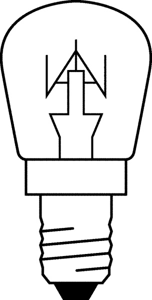 Купить Osram Лампа накаливания прозрачная SPC.T26/57 CL 15W E14 4050300310282