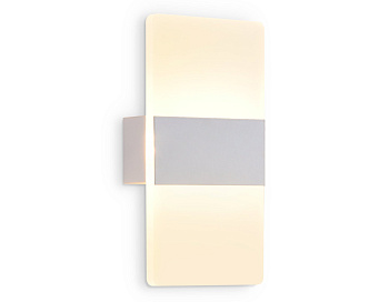 Ambrella Настенный светодиодный светильник из акрила FW200 WH/FR белый/белый матовый LED 3000K/4200K/6400K 4W 220*110*40