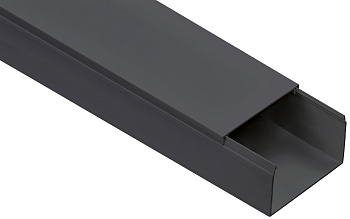 Кабель-канал 80х60 "ЭЛЕКОР" черный (8м) IEK