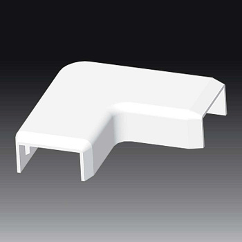 Kopos Поворот на 90 гр. LHD 20X10 8923 (HB) (Цвет Белый) 8923_HB