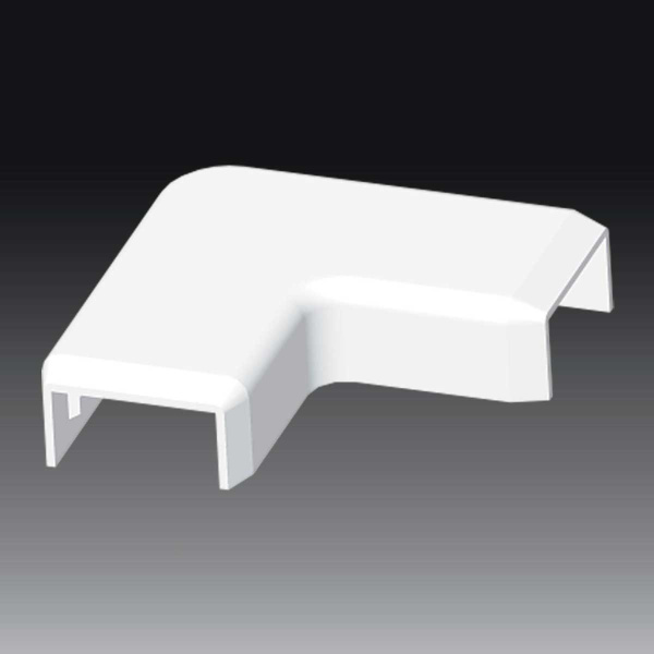 Kopos Поворот на 90 гр. LHD 20X10 8923 (HB) (Цвет Белый) 8923_HB