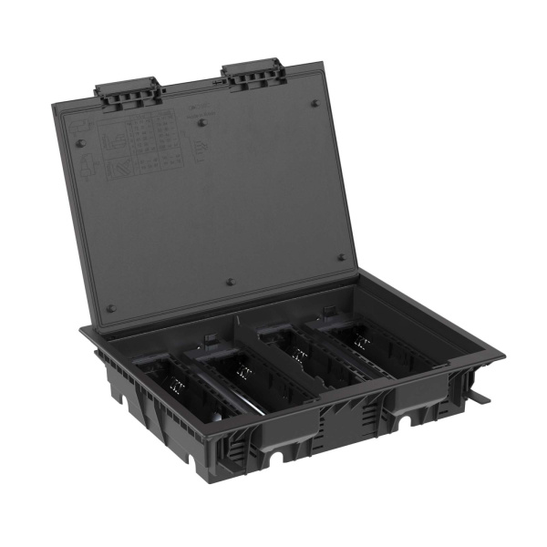 Купить Лючок напольный c изменяемой глубиной, 24 модуля