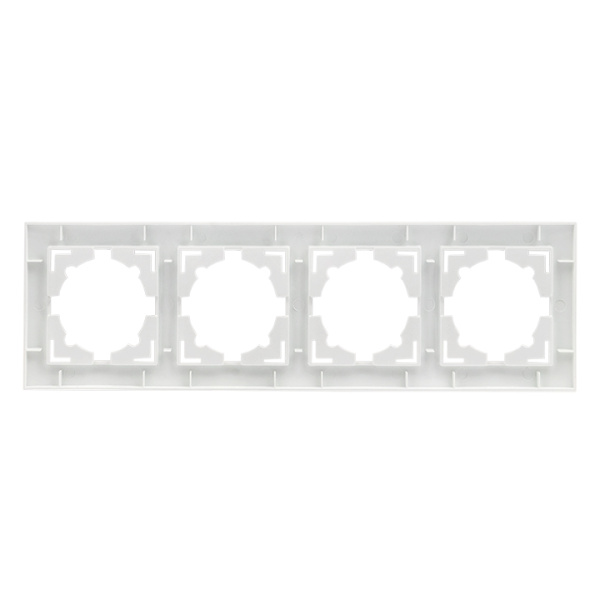 Купить EKF PROxima Валенсия рамка 4-местная белая