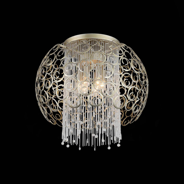 Купить ST Luce SL1101.202.06 Люстра потолочная Шампань/Шампань, Прозрачный E14 6*40W